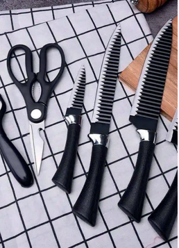 Miniatura 4 de Set de cuchillos COLOR NEGRO